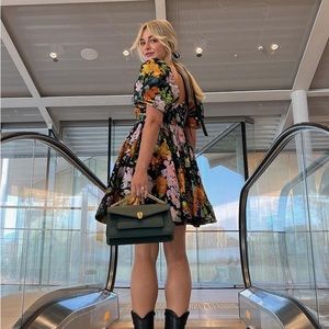 Gabrielle Plunge Mini Dress